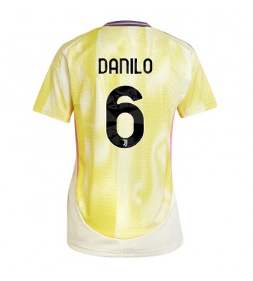 Juventus Danilo Luiz #6 Bortatröja Dam 2024-25 Kortärmad